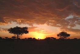 Sunset in Nakuru