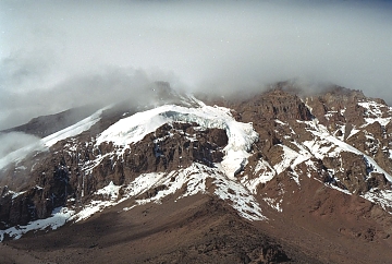 Mount Kilimanjaro from Barranco Hut