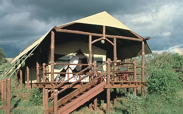 Kirawira Luxury Camp - Tent View