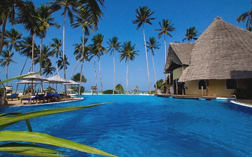 Zanzibar Ocean View Resort Soft whitesand