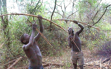 Bushmen in Lake Eyasi area