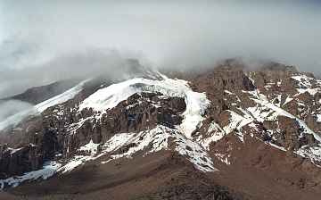 Mount Kilimanjaro from Barranco Hut
