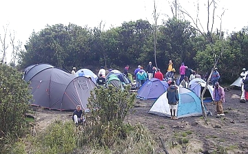 Camping at Barranco