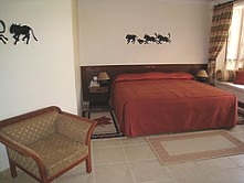 The African Tulip Hotel Bed Room